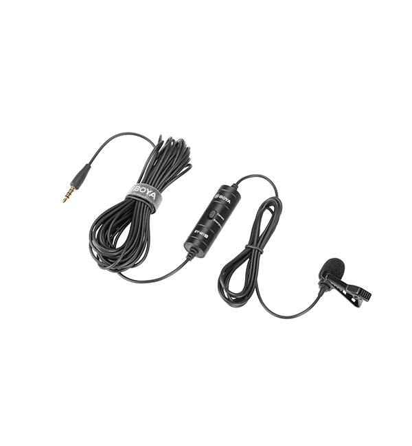 BOYA BY-M1S Universal Lavalier Microphone BOYA BY-M1S Universal Lavalier Microphone